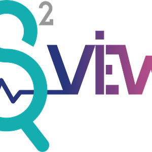 S²View logo showcasing a modern design. Features turquoise and purple gradient colors, representing technology and data visualization.